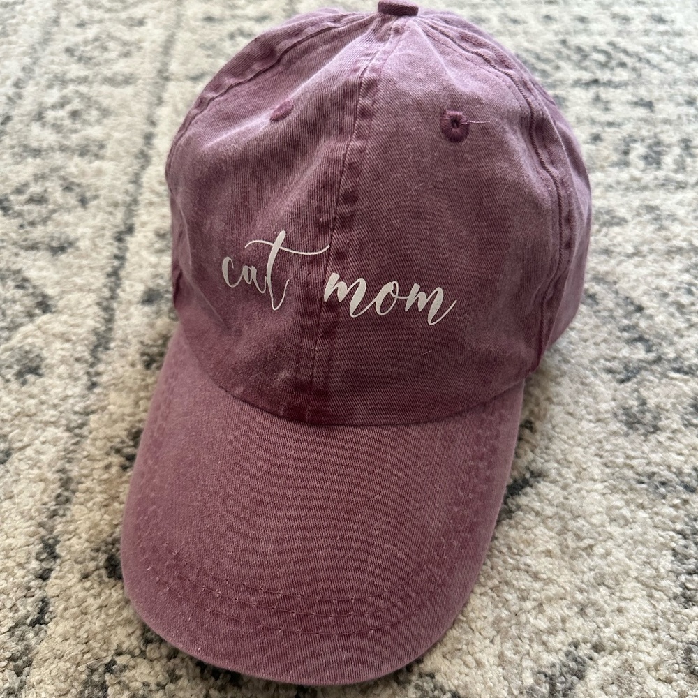 Simplicity Cat Mom Baseball Hat